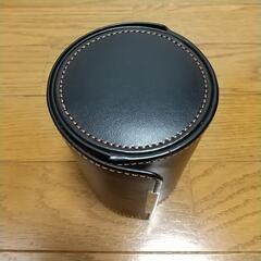【美品】ネクタイ、腕時計ケース(黒)の画像