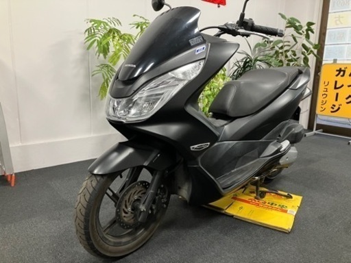 【成約御礼】試乗可能 バリ山 LED 艶消し ブラック セキュリティ JF56 PCX 125 黒