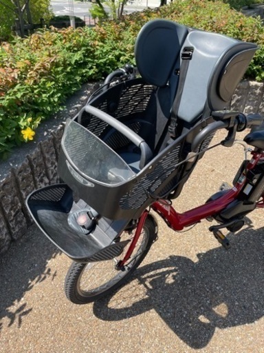 12.8Ah YAMAHA PAS kiss mini XL 電動アシスト自転車３人乗り