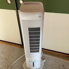 冷温風機　three up スリムタワー　加湿器