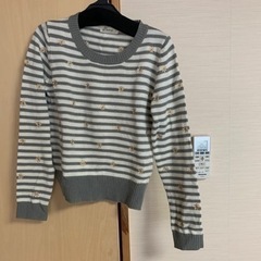 PAZZO 台湾発ブランド　刺繍　薄手ニット
