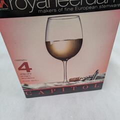 オランダroyal leerdam製　ワイングラス