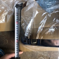 ※早い者勝ち多数出品中※4T用のFUSOブルーテックキャンターメッキワイドようフロントバンパー　サビありの画像