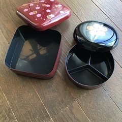重箱型　小物入れの画像