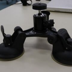 カメラ用 3点吸盤式マウント【アクションカメラ アクセサリー】の画像