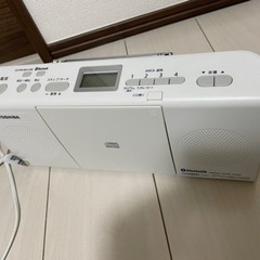 TOSHIBA CDプレイヤー　Bluetoothの画像