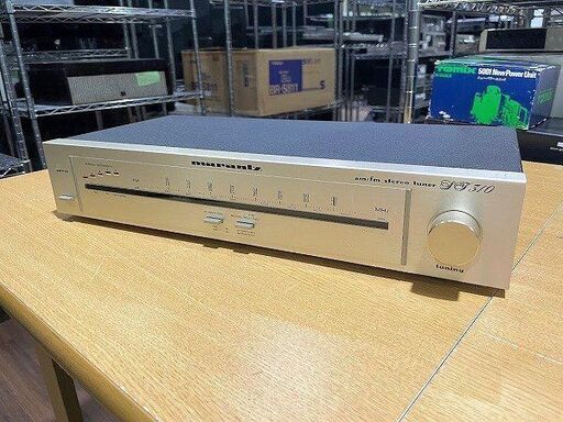 【苫小牧バナナ】Marantz/マランツ デジタル AM/FMステレオチューナー ST310 通電確認済み ヴィンテージ♪
