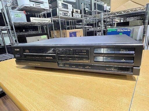 【苫小牧バナナ】TEAC/ティアック コンパクトディスクプレーヤー CDプレーヤー PD-250 通電確認済み ヴィンテージ♪