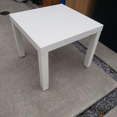 IKEA LACK ホワイト 正方形 テーブル の画像