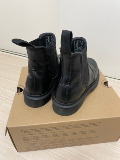 ドクターマーチン 【24cm】2976 MONO チェルシーブーツ BLACK