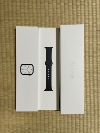 【値下げ】 アップルウォッチ7 45mm GPSモデル ミッドナイトアルミニウム