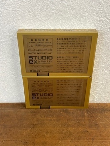YAMAHA ヤマハSTUDIO ex 90 ハイポジション カセットテープ 2本セット