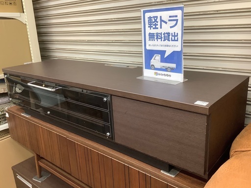 テレビボード　一枚扉引き出し有