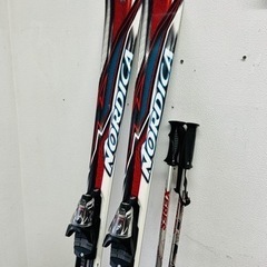 お引取り限定 NORDICA ノルディカ カービングスキーセット 板152cm ブーツ28-28.5cmの画像