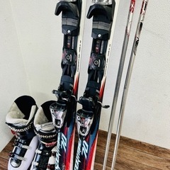 お引取り限定 NORDICA ノルディカ カービングスキーセット 板152cm ブーツ28-28.5cmの画像