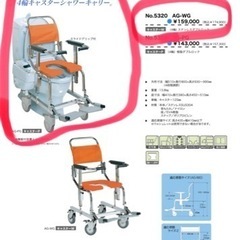 シャワーキャリー　　福祉用具の画像