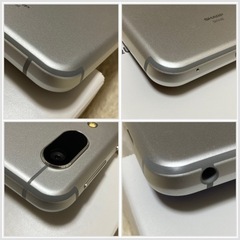 【美品】AQUOS sense3 basic SHV48 シルバーの画像