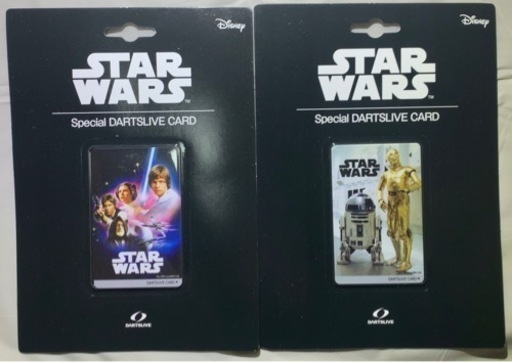激レア スターウォーズ　ダーツライブカード セット1