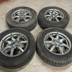 185/70R14　スタッドレスタイヤ・ホイール　中古タイヤお安くお譲りいたします。の画像