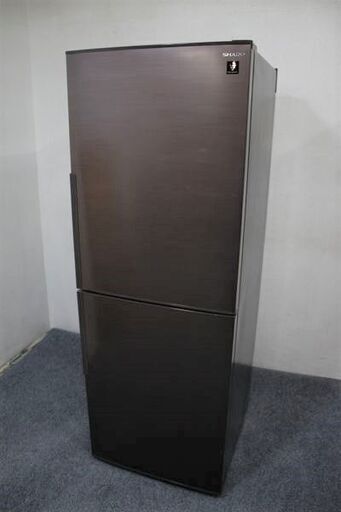 シャープ/SHARP 2ドア冷凍冷蔵庫 SJ-PD28G-T プラズマクラスター 280L  ブラウン メガフリーザー 2021年製 中古家電 店頭引取歓迎 R6829)