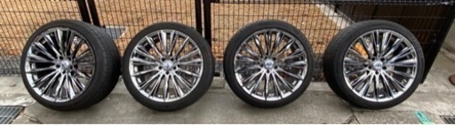 ■レイズ ベルサス ストラテジーア ヴォウジェ 20インチ アルミ  中古 RAYS VERSUS STRATAGIA VOUGE アルファードなど