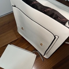 Ecosusi バックパック ノートパソコン リュック 白の画像