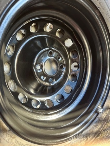 スタッドレスタイヤ4本　ホイール付き　FIAT 500 MICHELIN 175/65 R14