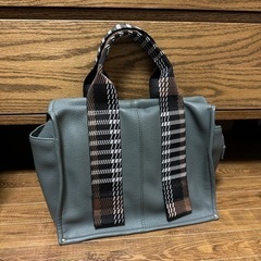 【美品】ear PAPILLONNER｜ワイドテープボストンバッグ