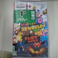 Nintendo　SWITCHソフト　スーパーマリオ3Dワールド...