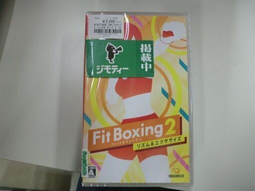 【ジモティ来店特価！】任天堂　SWITCHソフト　フィットボクシング2　リズム\u0026エクササイズ　　J-0123