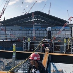【鉄骨組立　鉄骨鳶】未経験OK/鉄骨鳶職/月収30万以上/賞与年２回/資格取得全額負担/送迎あり福利厚生の充実の画像