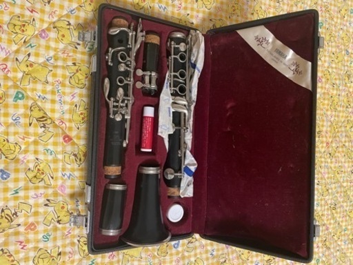 【値引き】クラリネット　Bフラット　楽器　ケースつき