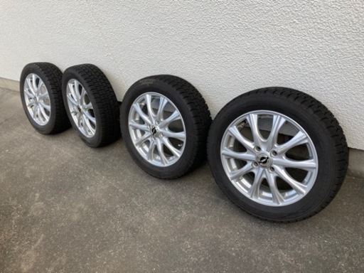 取引確定ダンロップスタッドレスホイールセット165/60R15ハスラー