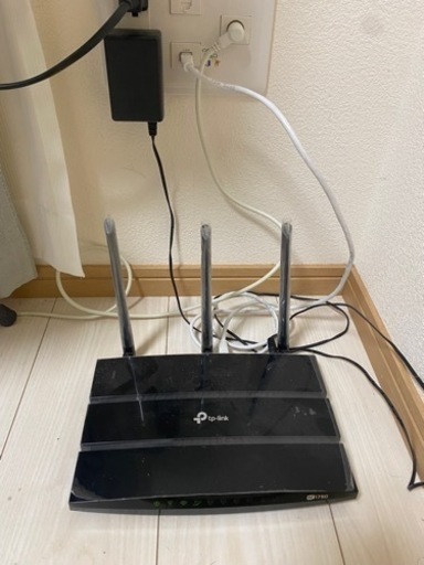 wifi無線ルーター・LANケーブル付