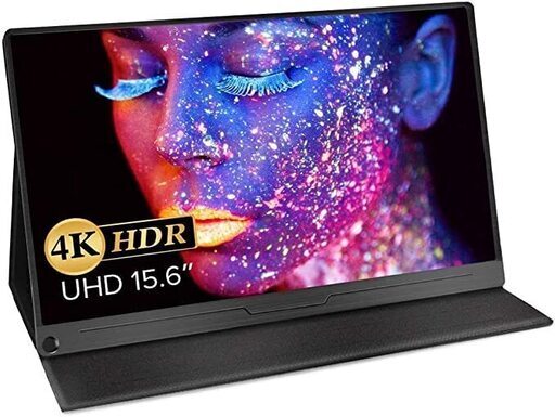 【ほぼ新品】モバイルモニター 15.6インチ 4K（超高解像度）