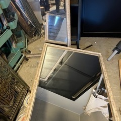 大きな鏡