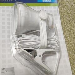未使用品 LEDクリップライト 昼光色の画像