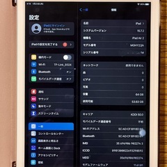  iPad Air2 64GB Cellular+Wifiモデル auのSIMロックあり　iPadOS15.7の画像