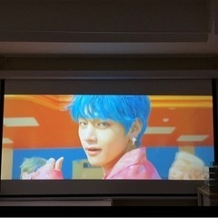 サンワサプライ　プロジェクタースクリーン　80インチ　の画像
