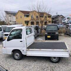 総額15.0万円★車検R7年1月★4WD★エアコン&パワステ付軽トラ★スバル サンバートラック 4WD(TT2) 20.3万キロ 平成18年式 ホワイトの画像