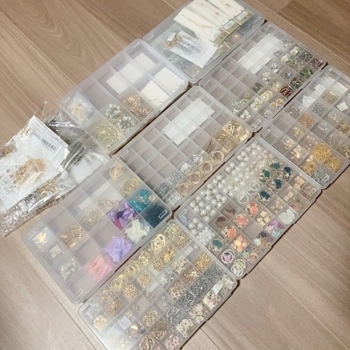 【7万円相当】ハンドメイド素材/チャーム・アクセサリーパーツなど