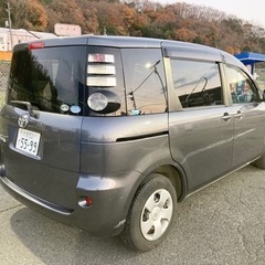 燃費改善車両！全込み価格！格安！検付！H20年式 トヨタ シエンタ 純正ナビ 左側パワスラ ETC 即決！の画像