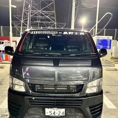 ハイエース　ガソリン　希少8ナンバー登録　車検付き
