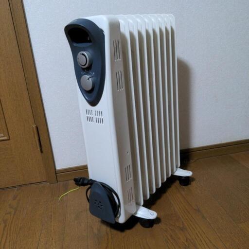2年ほど使っていなかったオイルヒーター