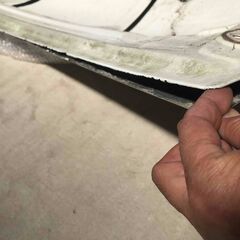 HIACEワゴン（3ナンバーワイド）チョイワル　FRPフロントフード　割れあり　修理できる方の画像