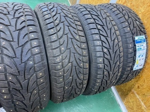 ハイエース アルファード 新品スパイクタイヤ 215/65R16 109/107R LT SAILUN ICEBLAZER WST1 4本