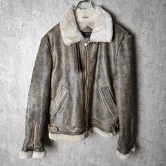 フライトジャケット B3 レザー ライダース ヒューストン製 本...