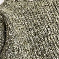 サマンサモスモス★SM2★毛素材ブレンド★ざっくりワイドセーター★リブ編みニットの画像