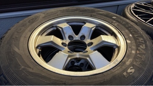 プラド　ランドクルーザー　ハイエース　6穴　ホイール