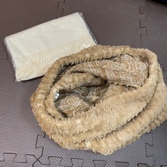 ユニクロカシミヤマフラー&ジーナシススヌード